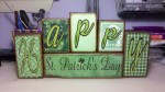 Happy St. Patricks Day&nbsp;Blocks